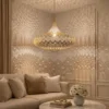 Luminaire Artisanal en Cuivre Massif