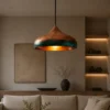 10 Oxidized Copper Pendant Light