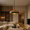 11 Oxidized Copper Pendant Light