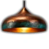 12 Oxidized Copper Pendant Light