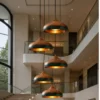 8 Oxidized Copper Pendant Light