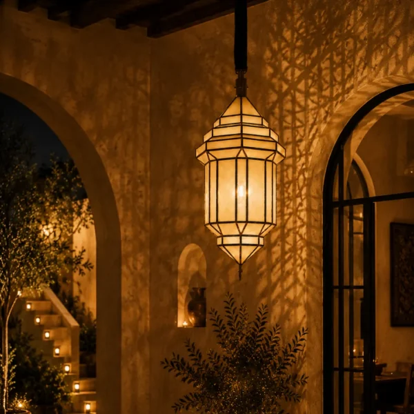 suspension marocaine en laiton