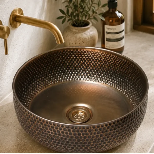 Vasque en Cuivre Artisanale Marocaine (Copy)