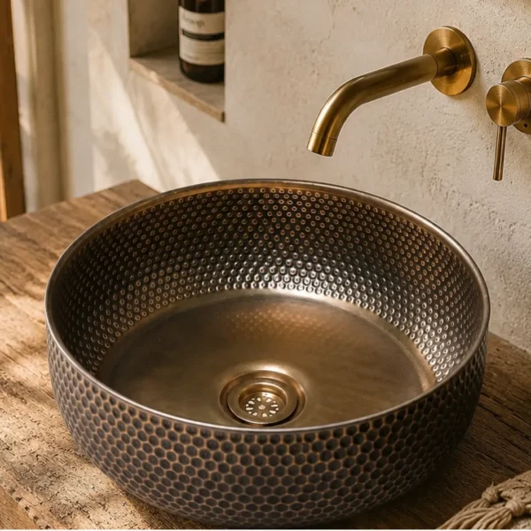 Vasque en Cuivre Artisanale Marocaine (Copy)
