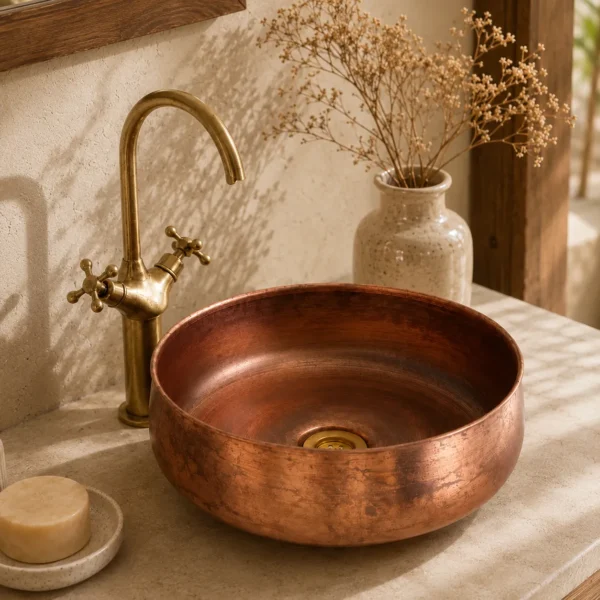 Vasque en Cuivre Artisanale Marocaine