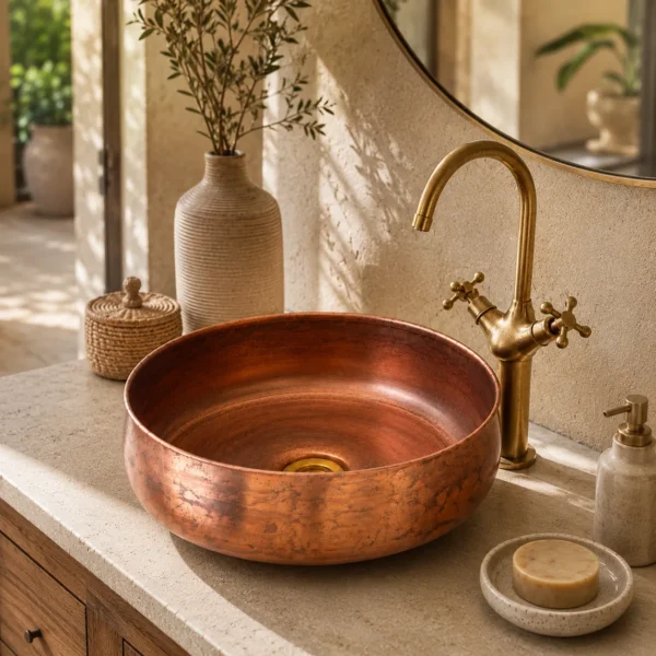 Vasque en Cuivre Artisanale Marocaine