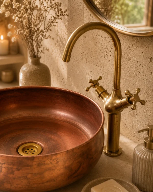Vasque en Cuivre Artisanale Marocaine