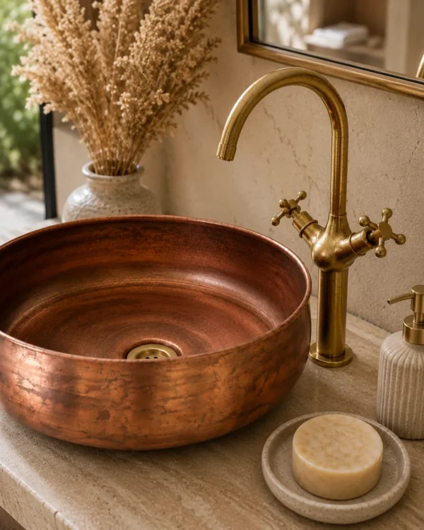 Vasque en Cuivre Artisanale Marocaine