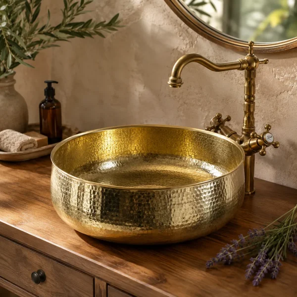 Vasque en Cuivre Artisanale Marocaine