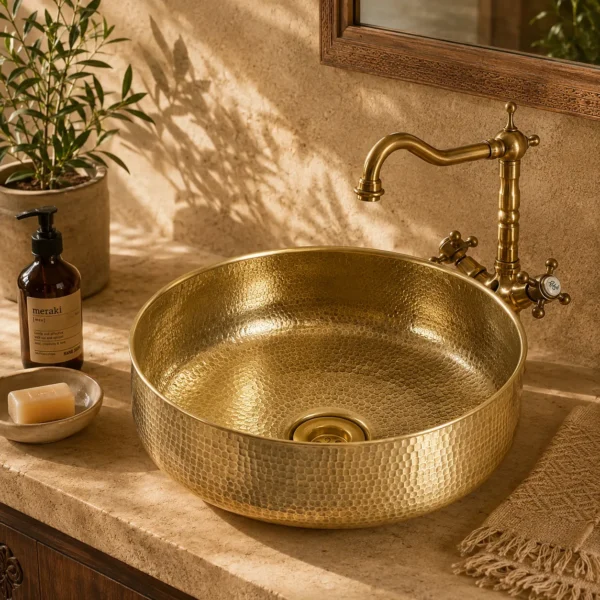 Vasque en Cuivre Artisanale Marocaine