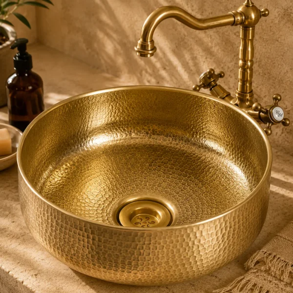 Vasque en Cuivre Artisanale Marocaine
