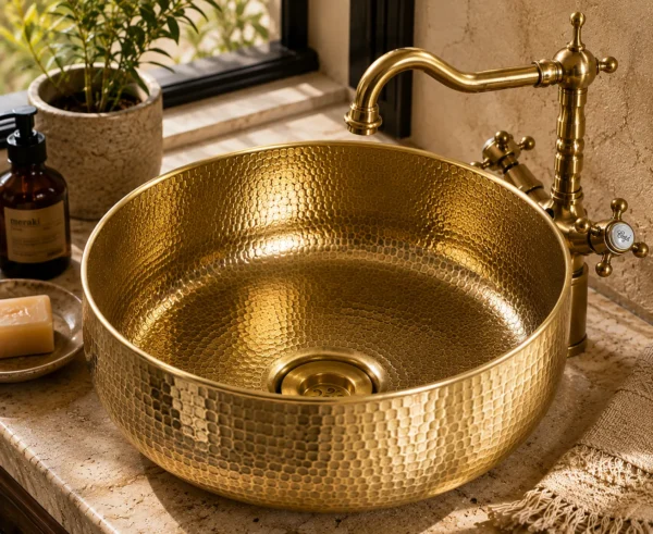 Vasque en Cuivre Artisanale Marocaine