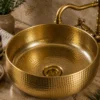 Vasque en Cuivre Artisanale Marocaine
