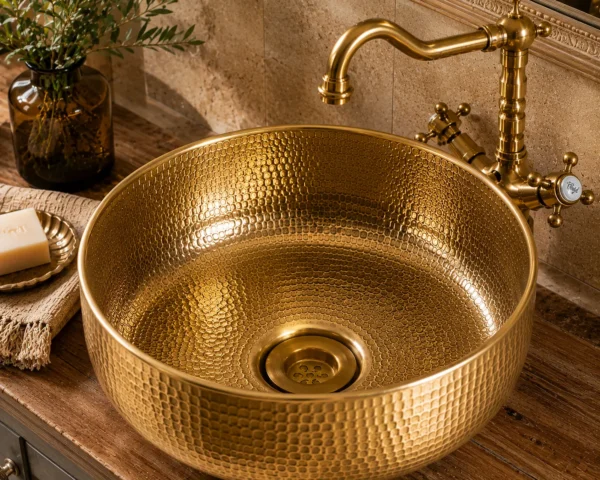Vasque en Cuivre Artisanale Marocaine